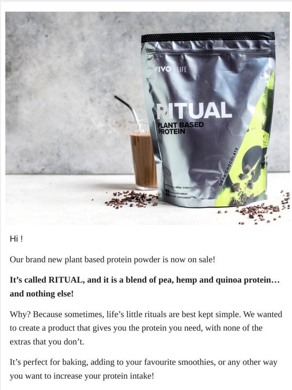 Ritual Plant Based Vegan Protein 900G / 30 SERVINGS